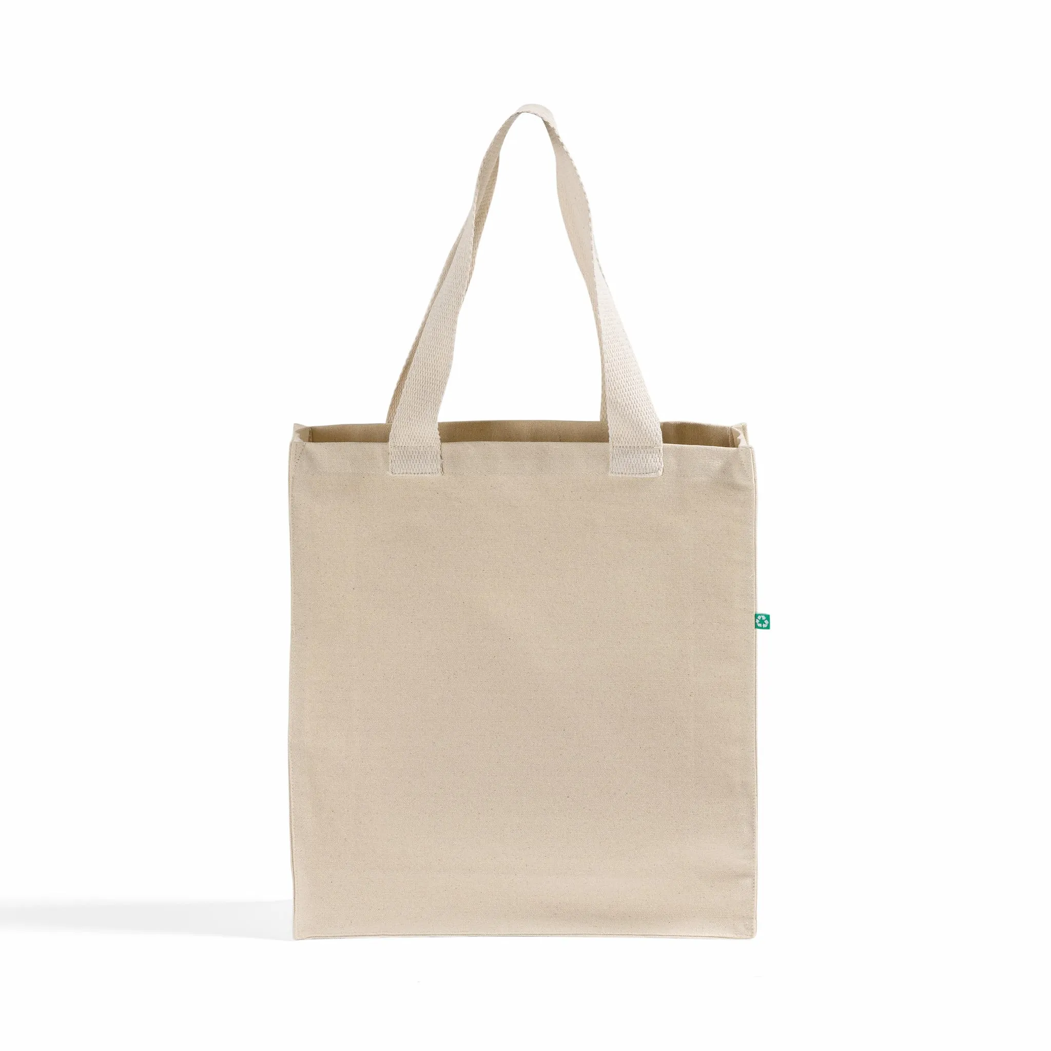 6 ct Recycled Heavy Canvas Tote with Full Gusset - By Bundle