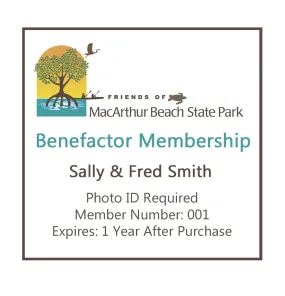 Annual Benefactor Membership