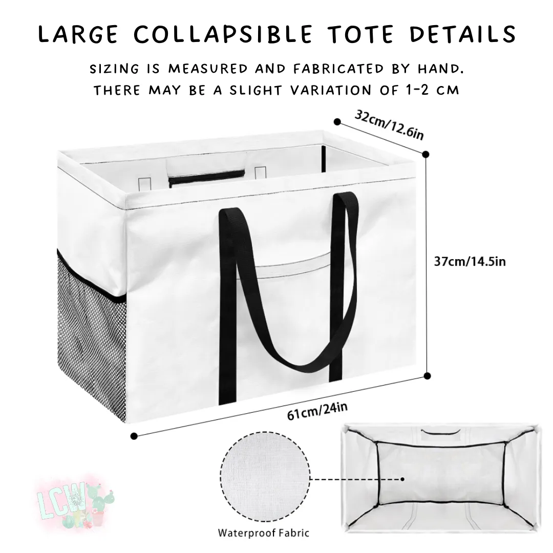 Batch #240 - Collapsible Totes - Closes 11/20 - ETA mid Jan - Sleepy Pups Collapsible Totes