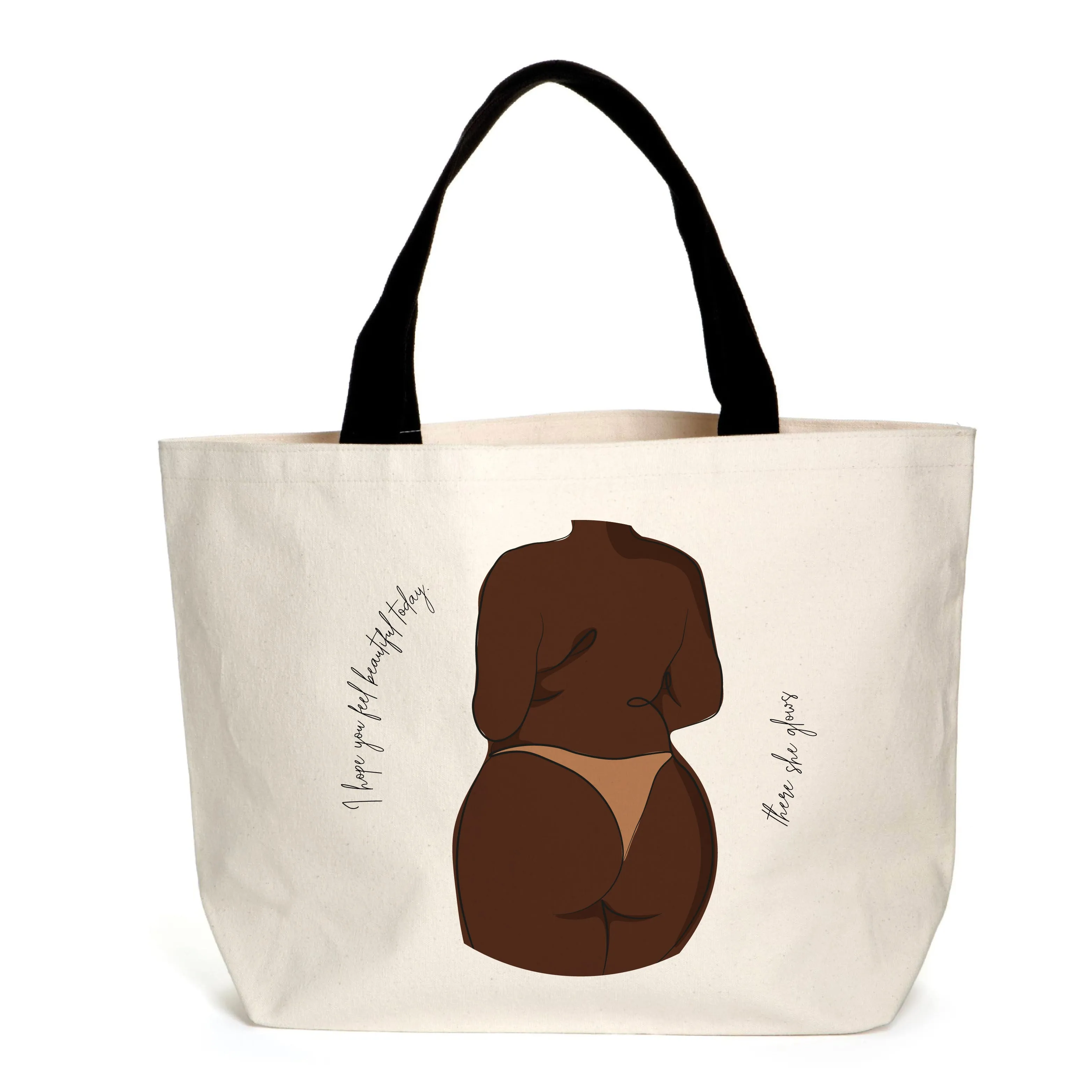 Black Body Positive Tote