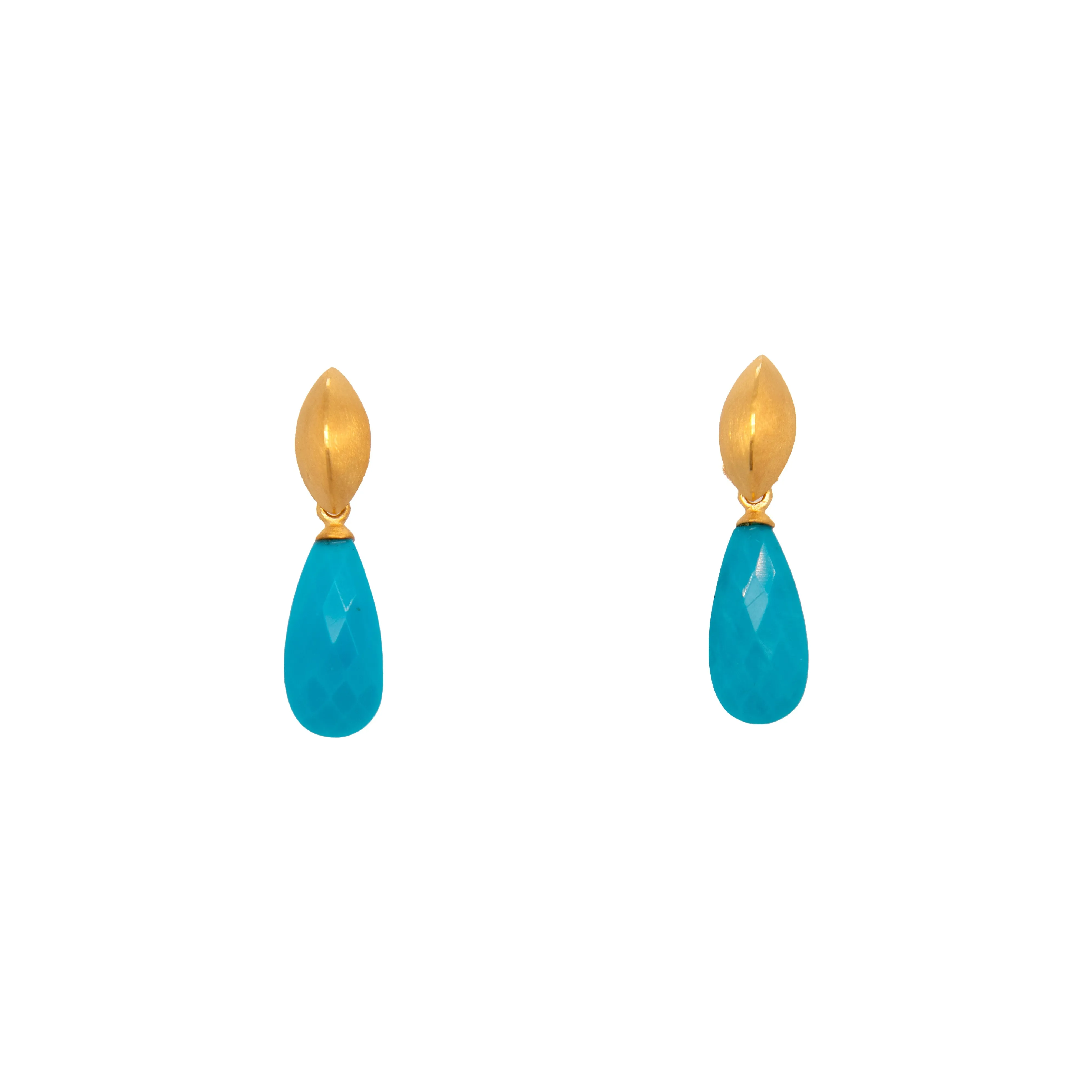 Bliss Drop 24K Gold Vermeil Earrings