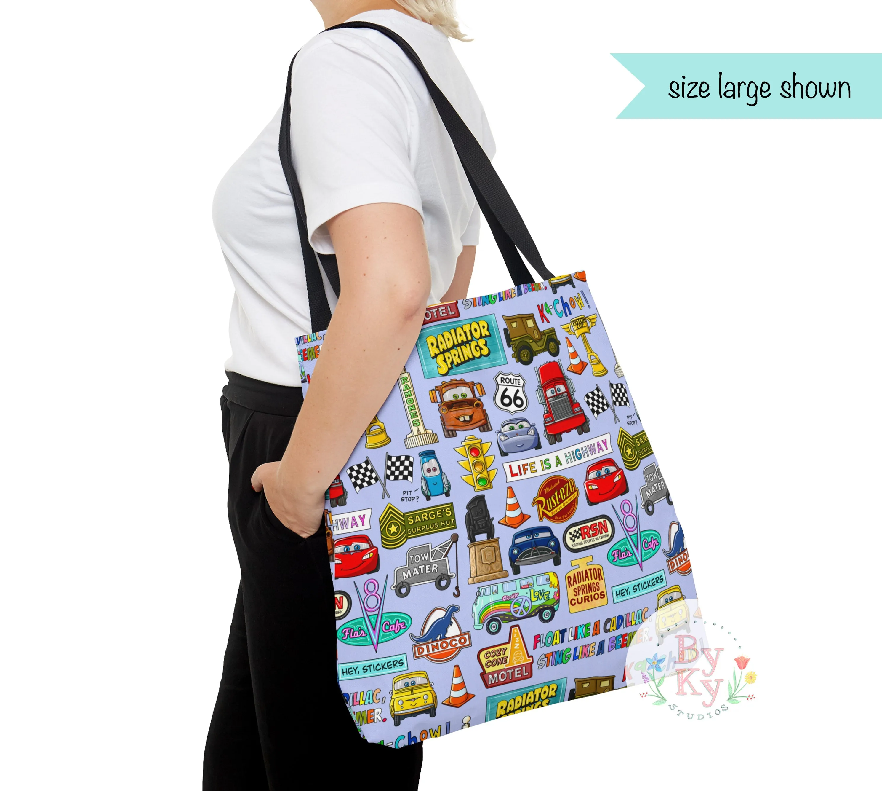 Cars Tote Bag