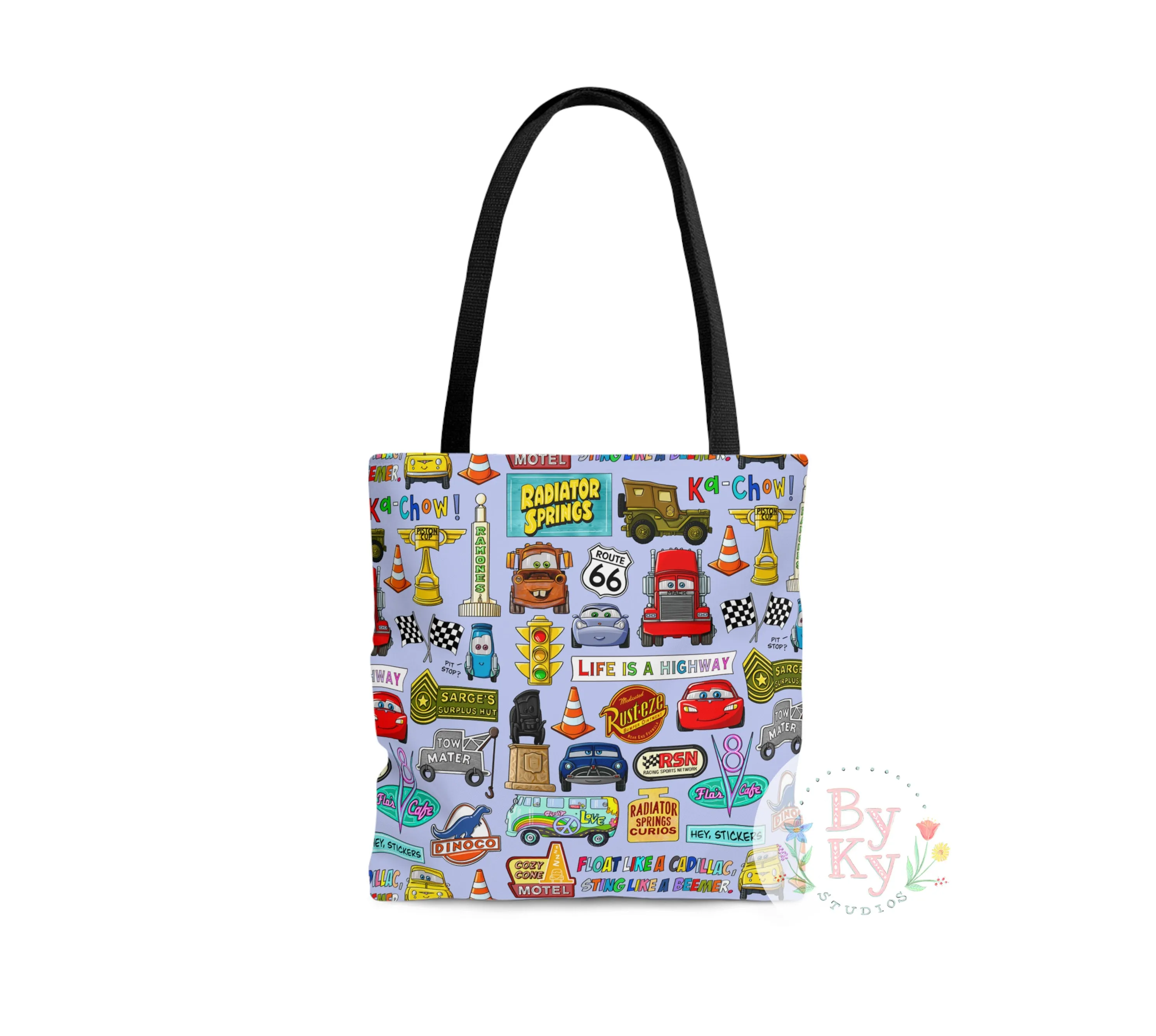 Cars Tote Bag