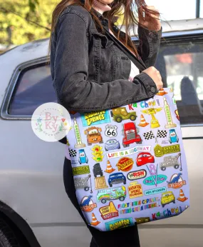 Cars Tote Bag