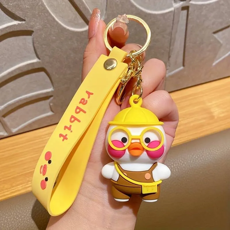 Cartoon Theme Duck Keychain.