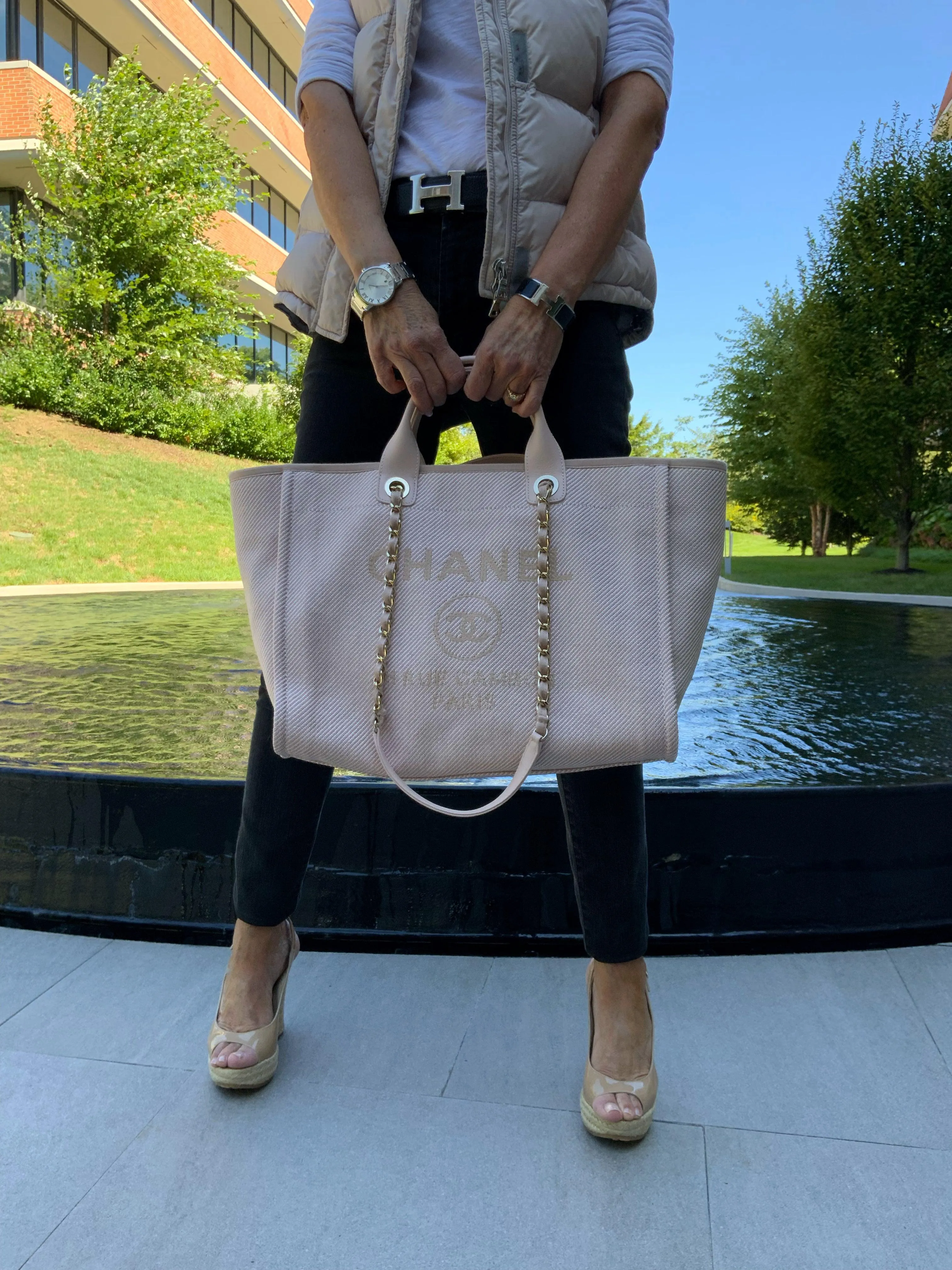 Chanel Medium Deauville Tote Bag NEW 2020