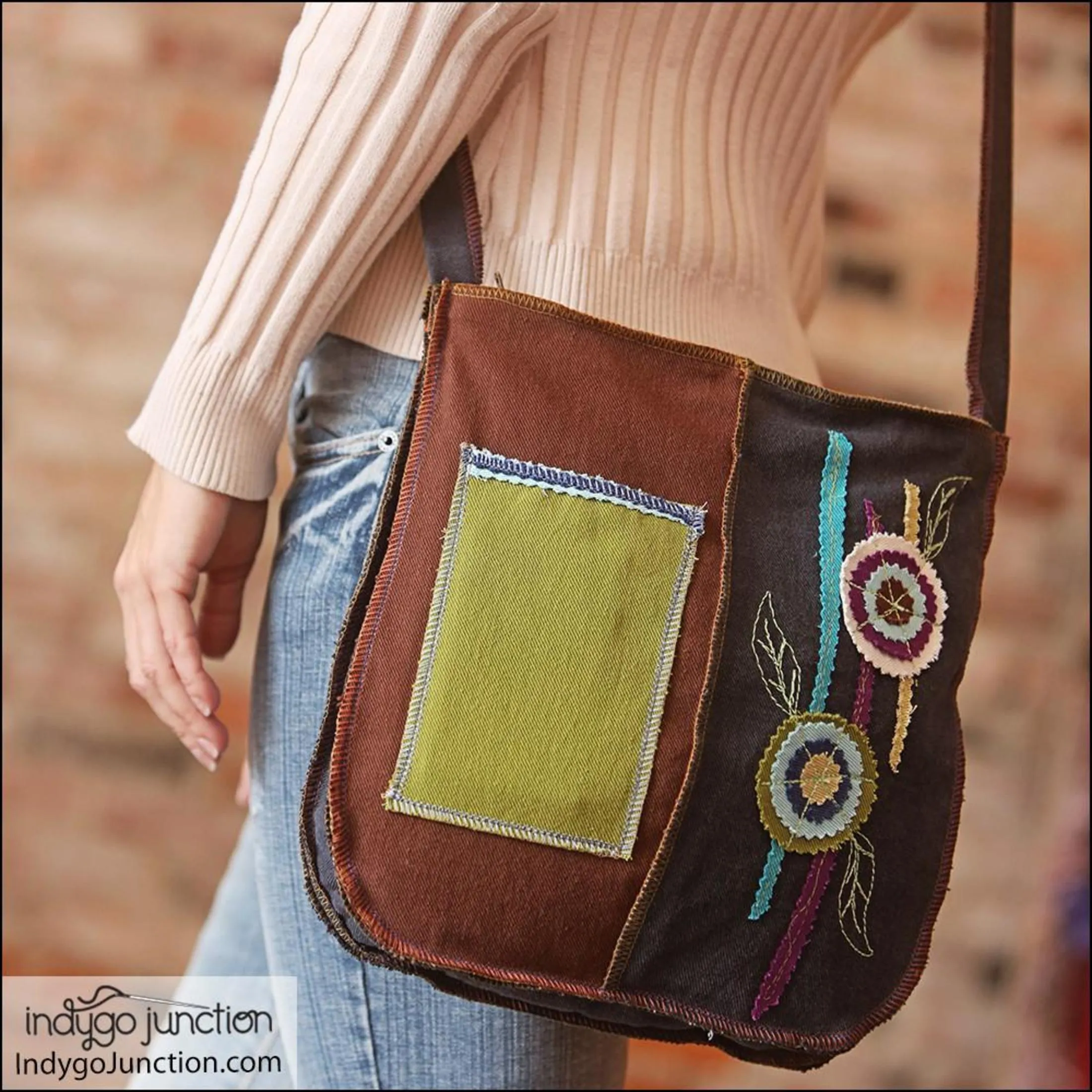 Creative Crossbody Bag Pattern, Free PDF Download