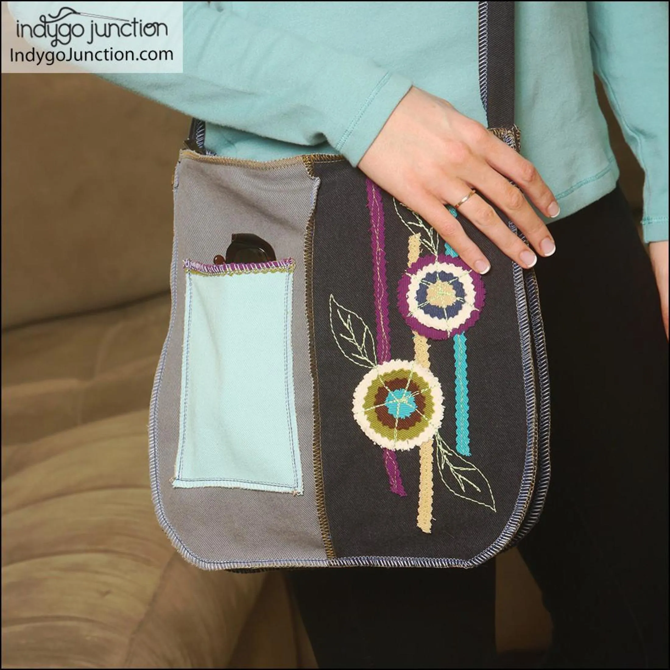 Creative Crossbody Bag Pattern, Free PDF Download