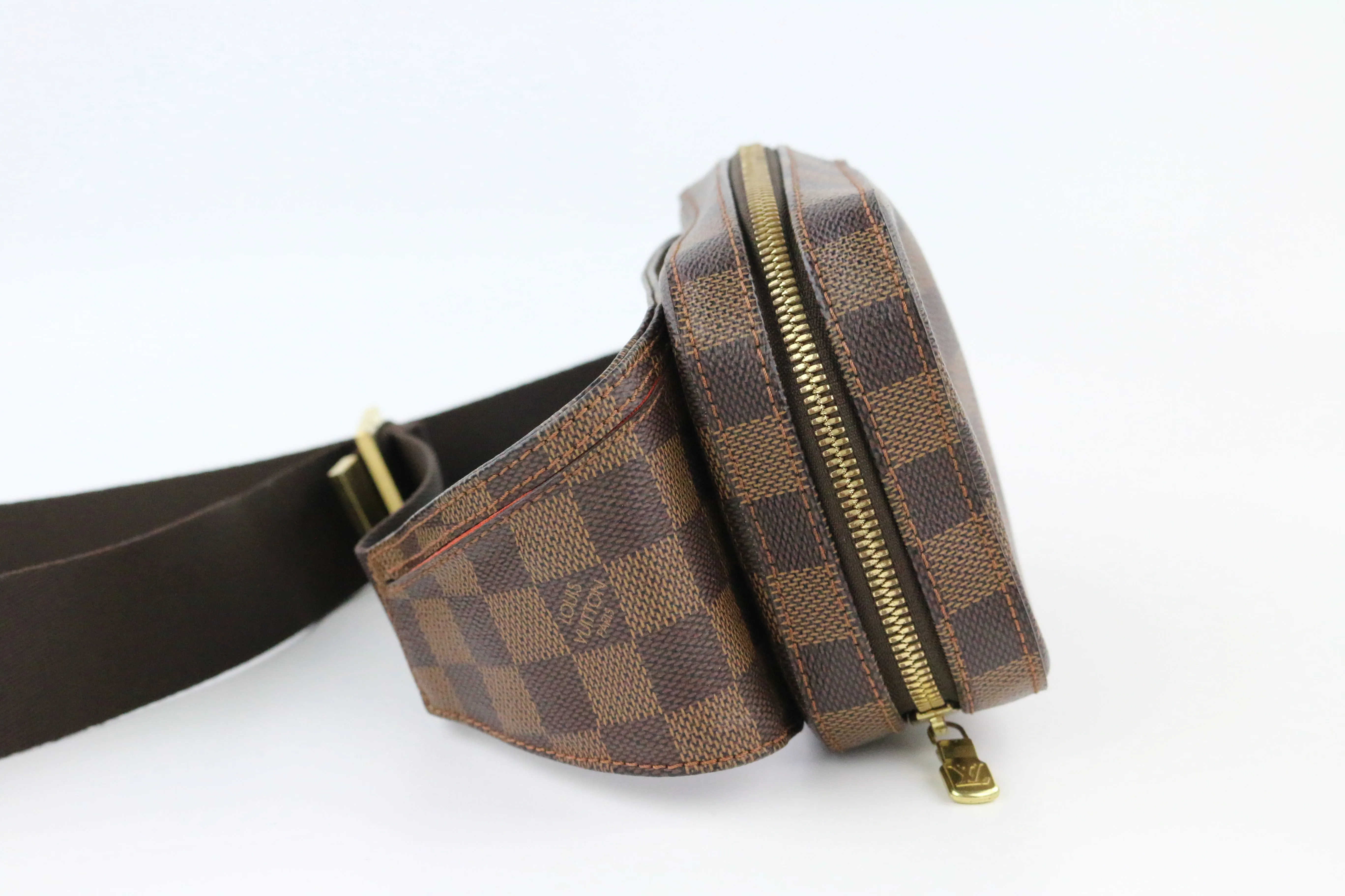 Damier Ebene Geronimos Waist Bag