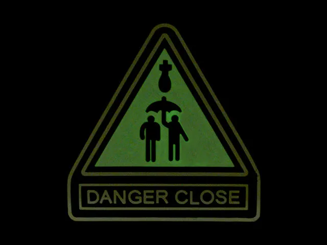 DANGER CLOSE PVC PATCH