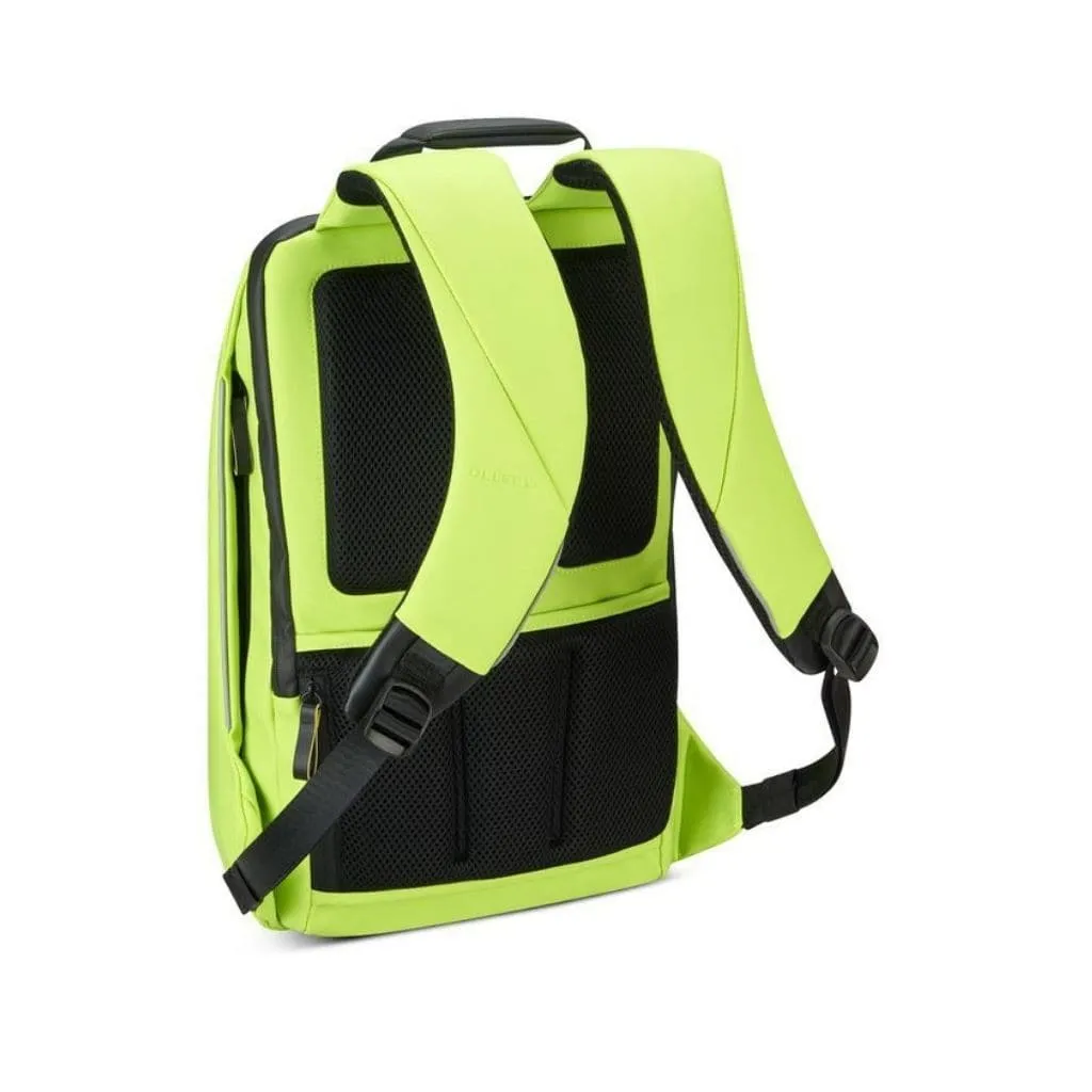 Delsey Securain 14” Laptop Backpack - Lemon