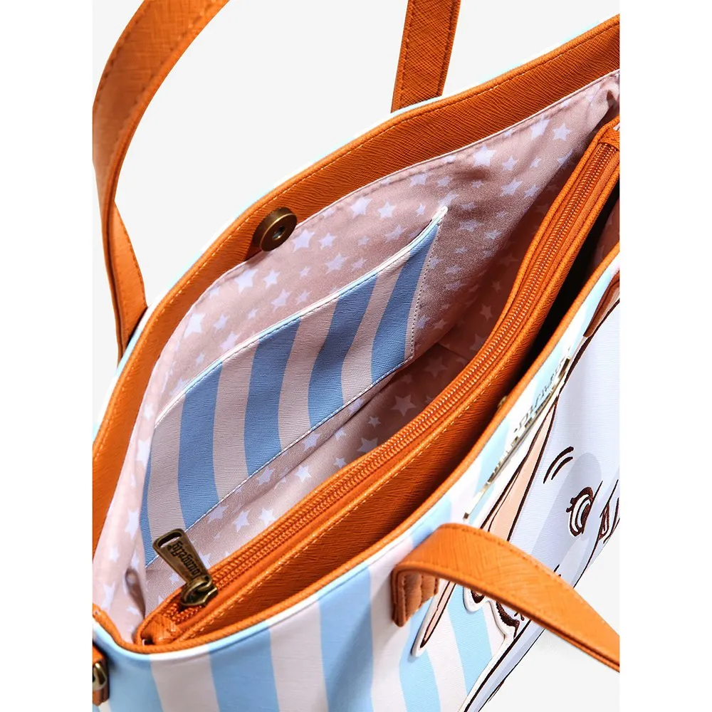 Disney Dumbo Striped Convertible Tote Bag