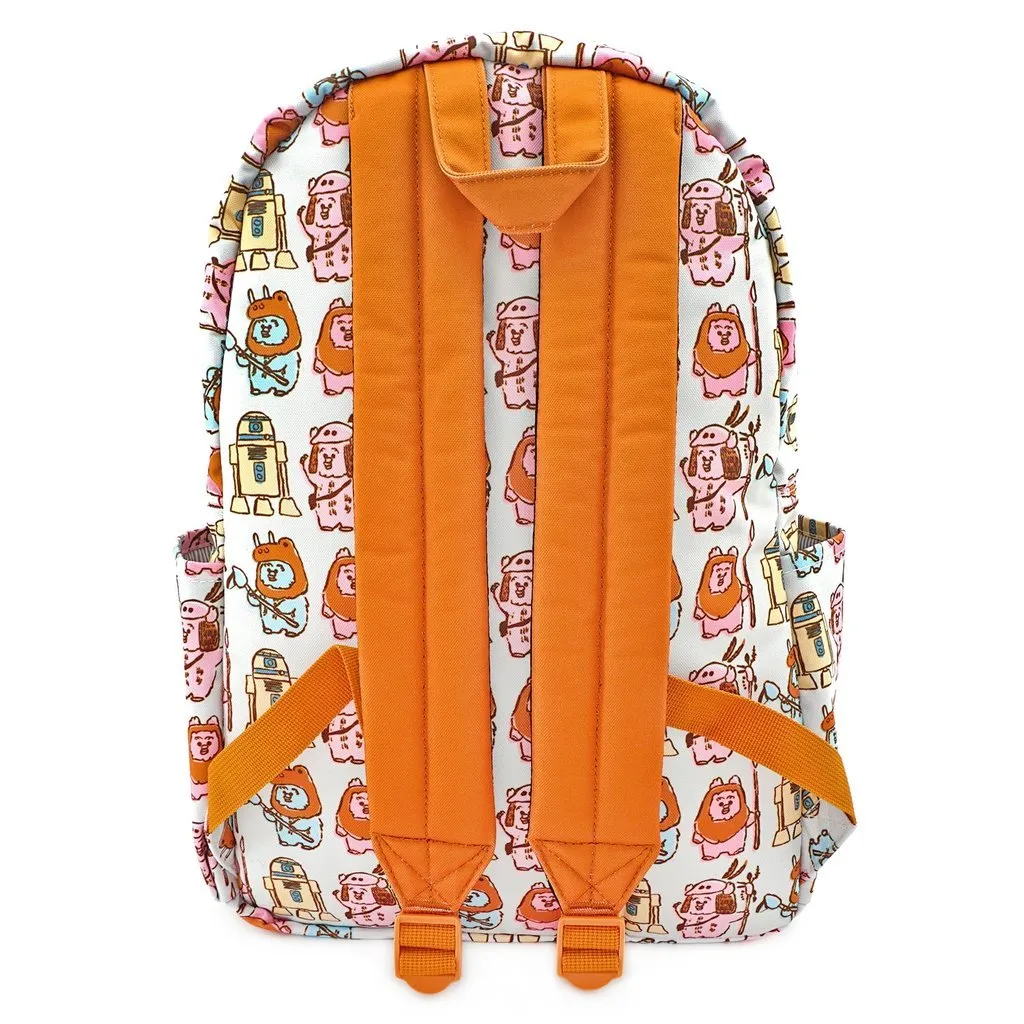 Disney Star Wars Pastel Ewok All-Over-Print Nylon Backpack