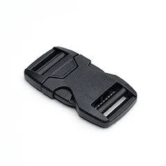 Dual Adjustable Side Release Buckles - Black