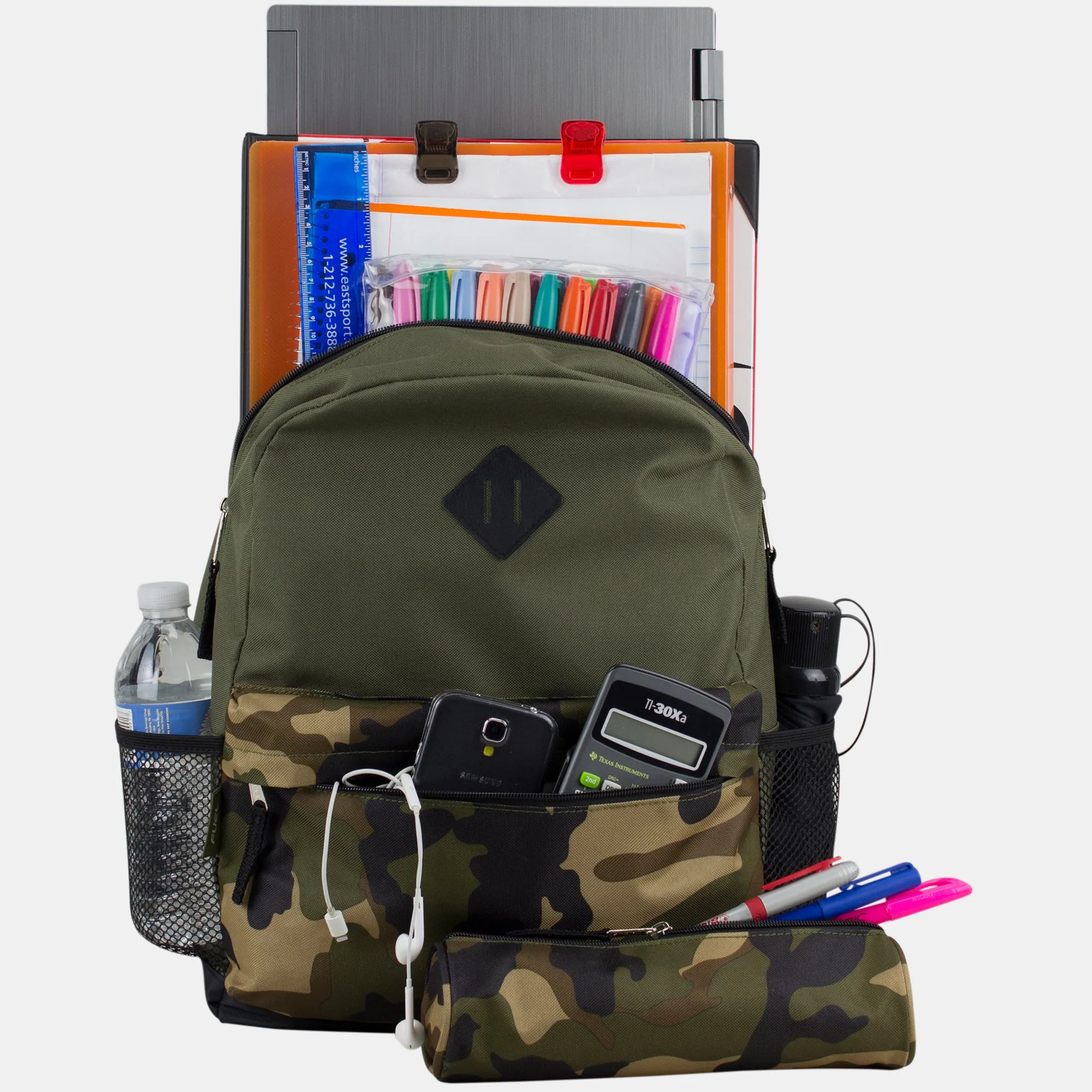 Eastsport Dome Classic Backpack with Pencil Case