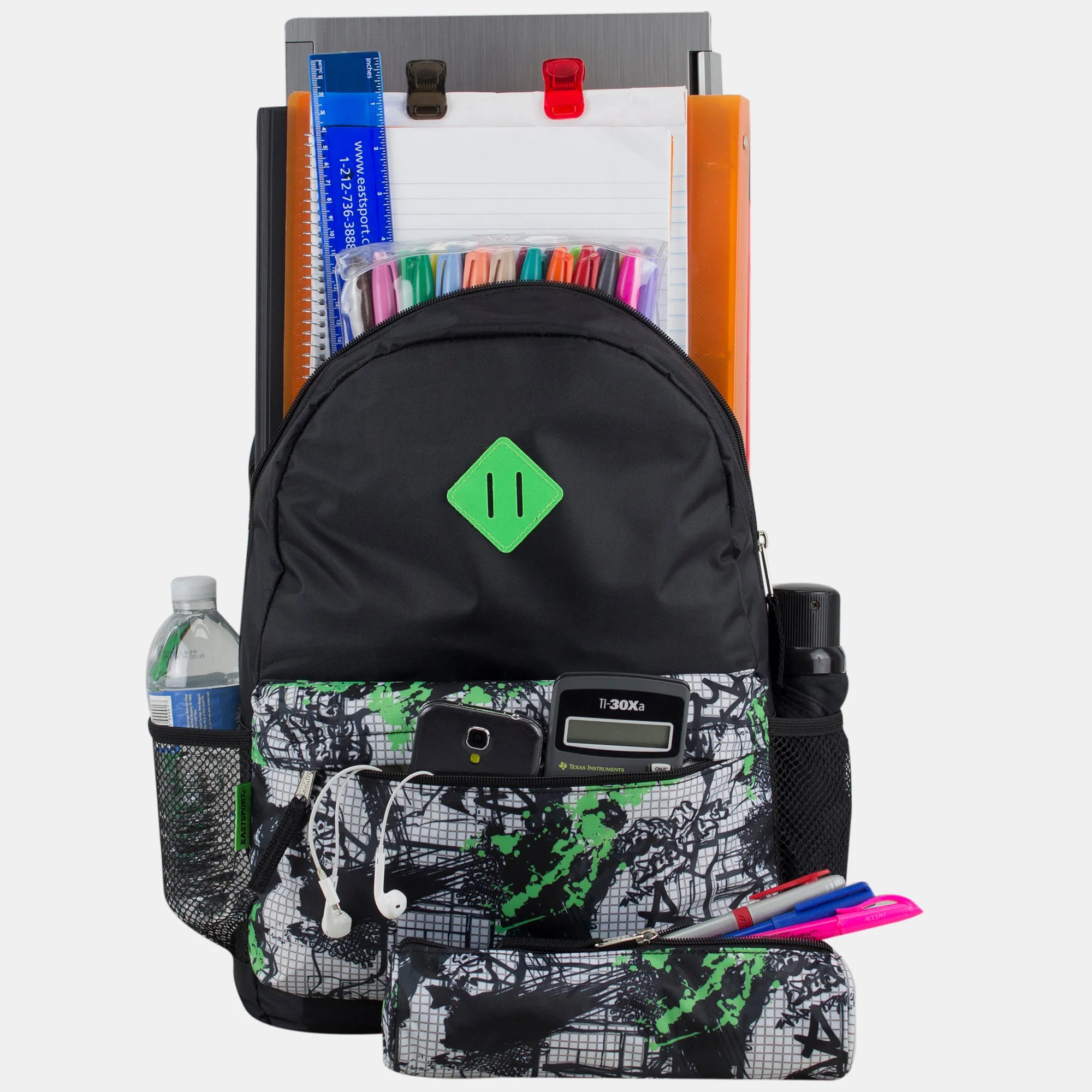 Eastsport Dome Classic Backpack with Pencil Case