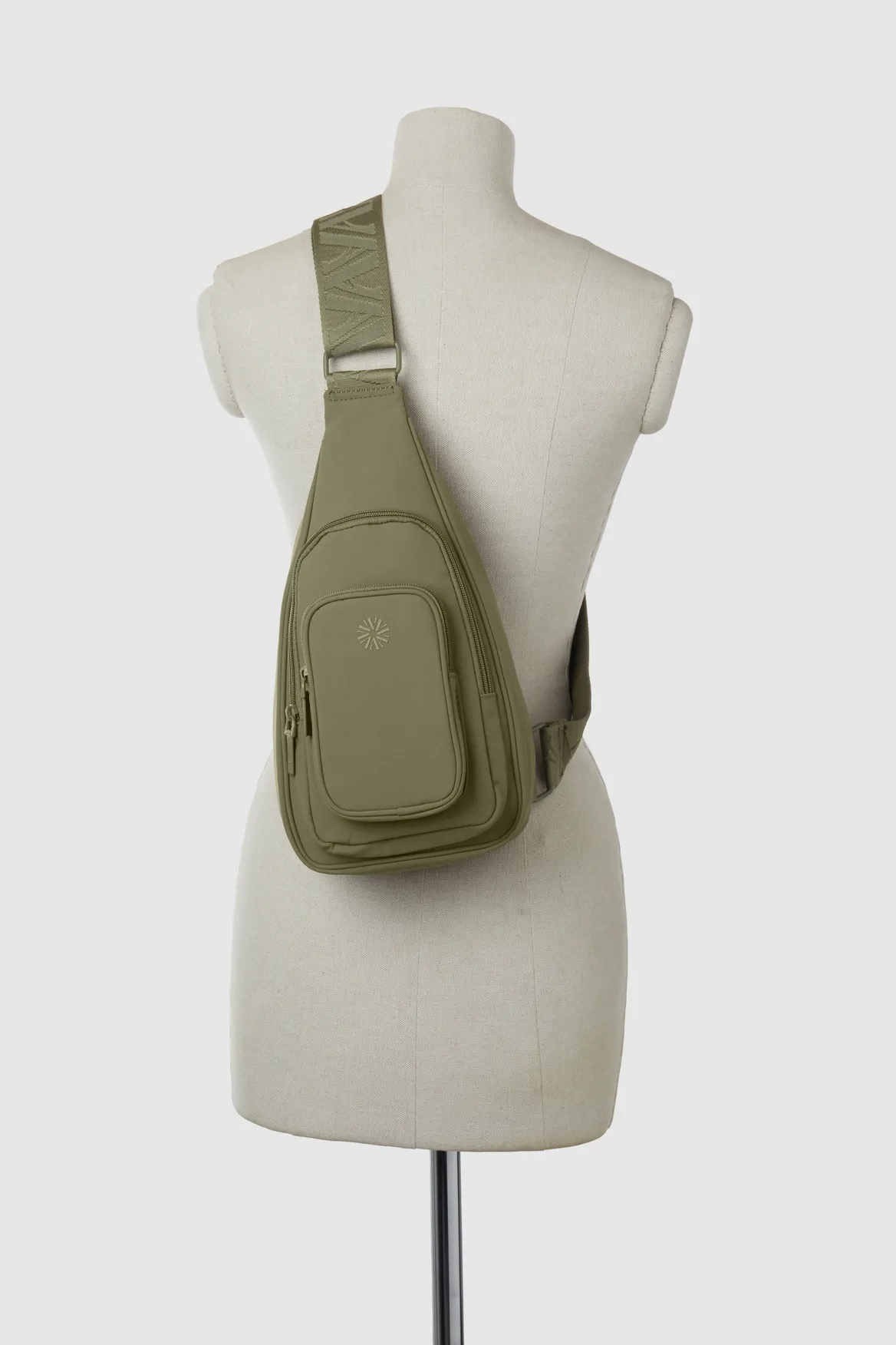 Gia Multi Pocket Nylon Sling Bag