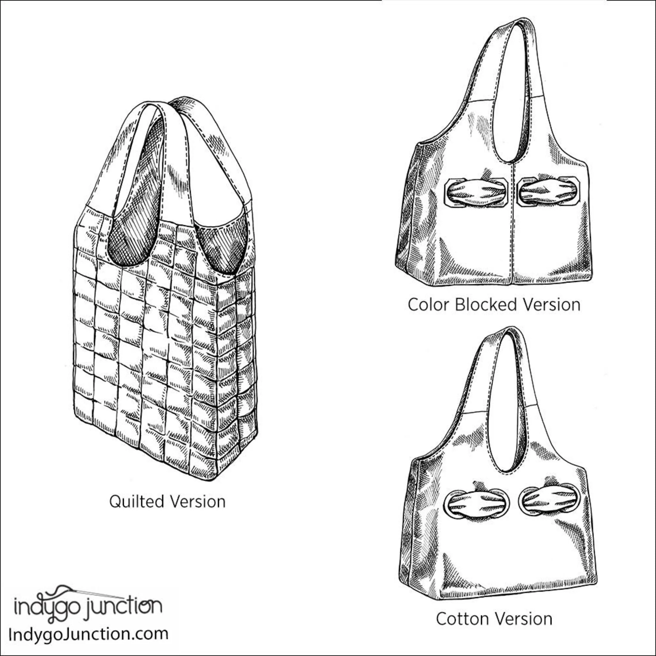 Grommet Go-Around Purse Pattern, Free PDF Download