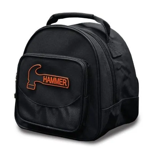 Hammer Plus Black Single Tote Bowling Bag