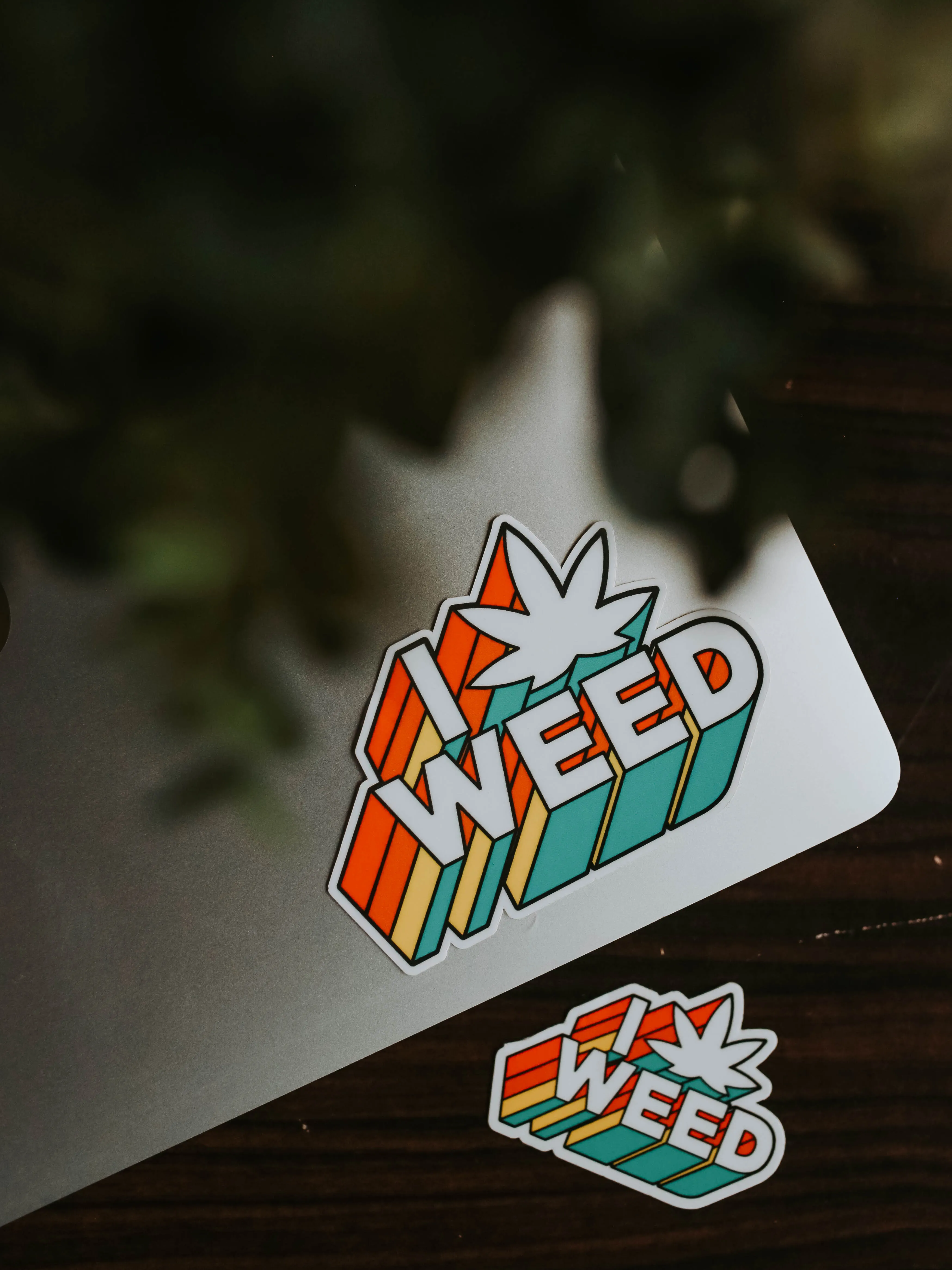 I Heart Weed Sticker