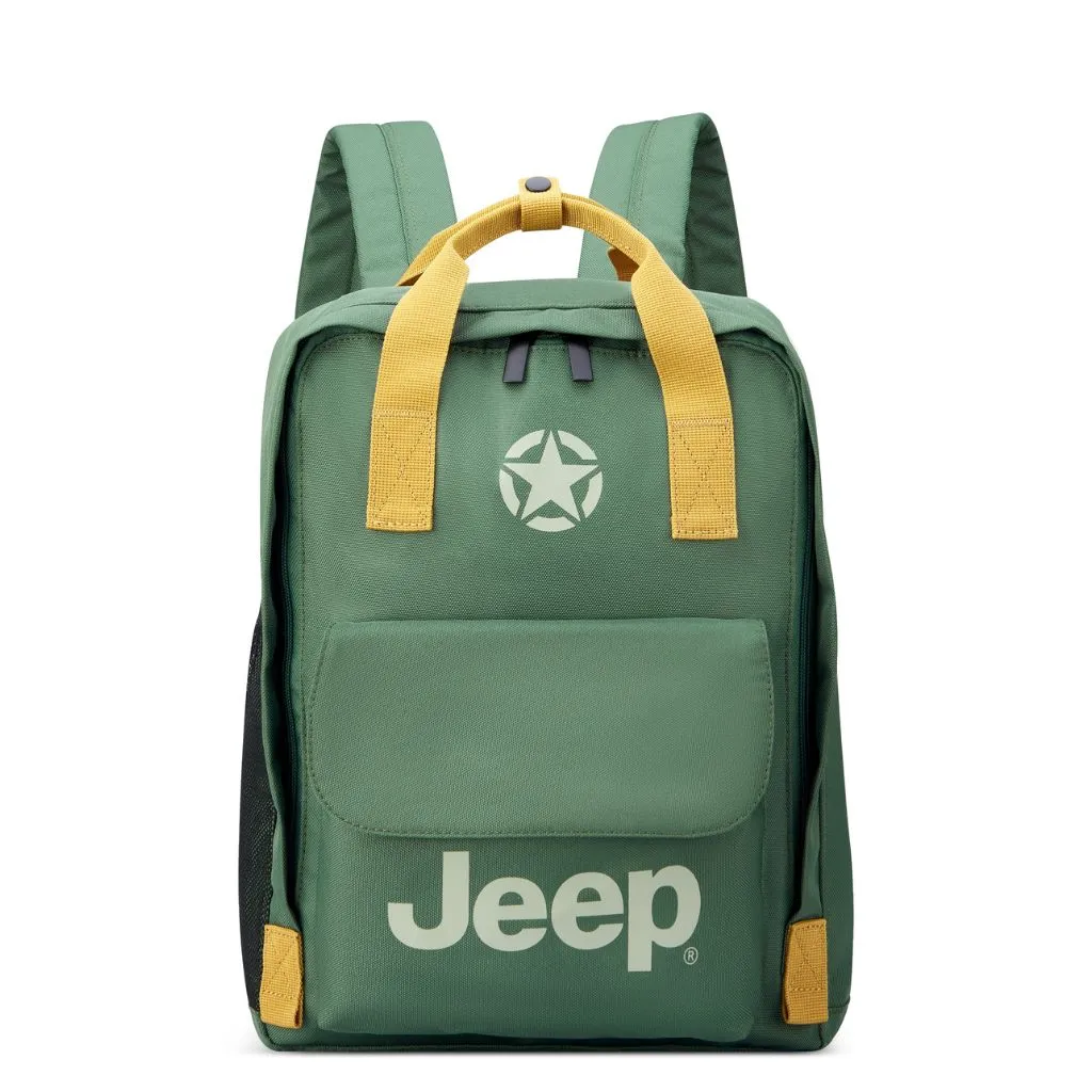 Jeep 15" Tote Laptop Backpack - Army