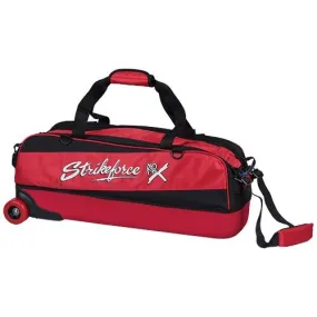 KR Strikeforce Fast Slim Triple Tote Red Bowling Bag