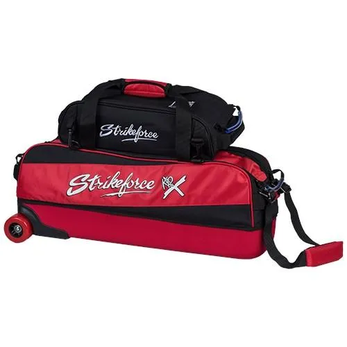 KR Strikeforce Fast Slim Triple Tote Red Bowling Bag