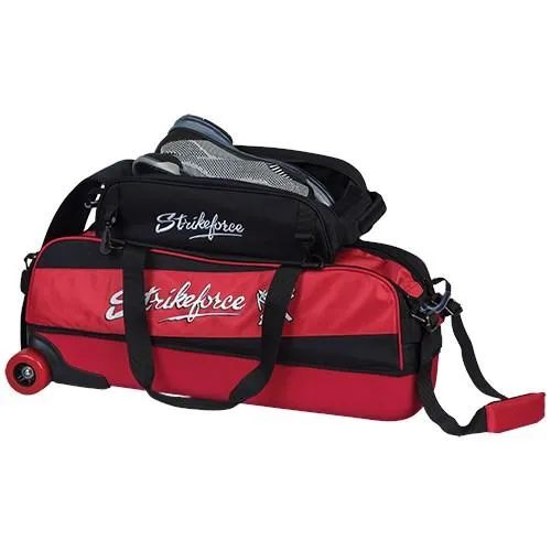 KR Strikeforce Fast Slim Triple Tote Red Bowling Bag