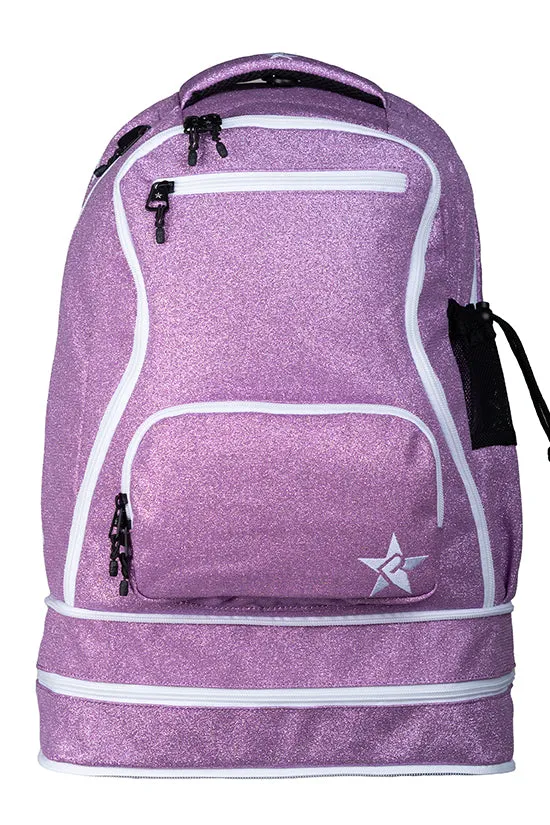 Lavender Rebel Dream Bag Plus with White Zipper