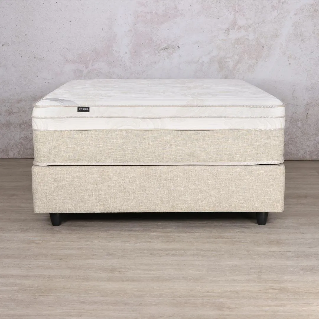 Leather Gallery Miami Euro Top - Double - Mattress Only