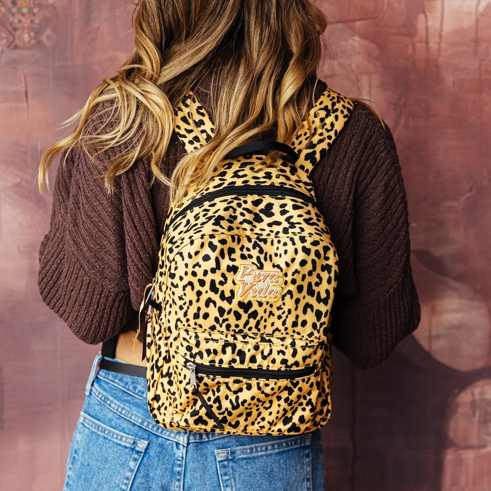 Leopard Mini Backpack