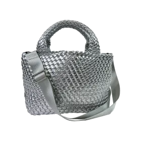 Lexi Metallic Woven Tote