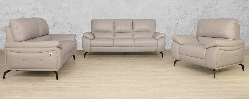 Maddox 3 2 1 Leather Sofa Suite - Available on Special Order Plan Only