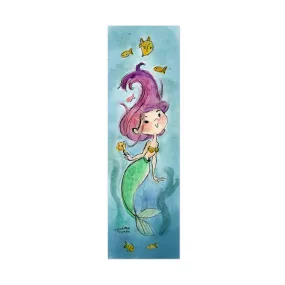 Mermaid Canvas Bookmark