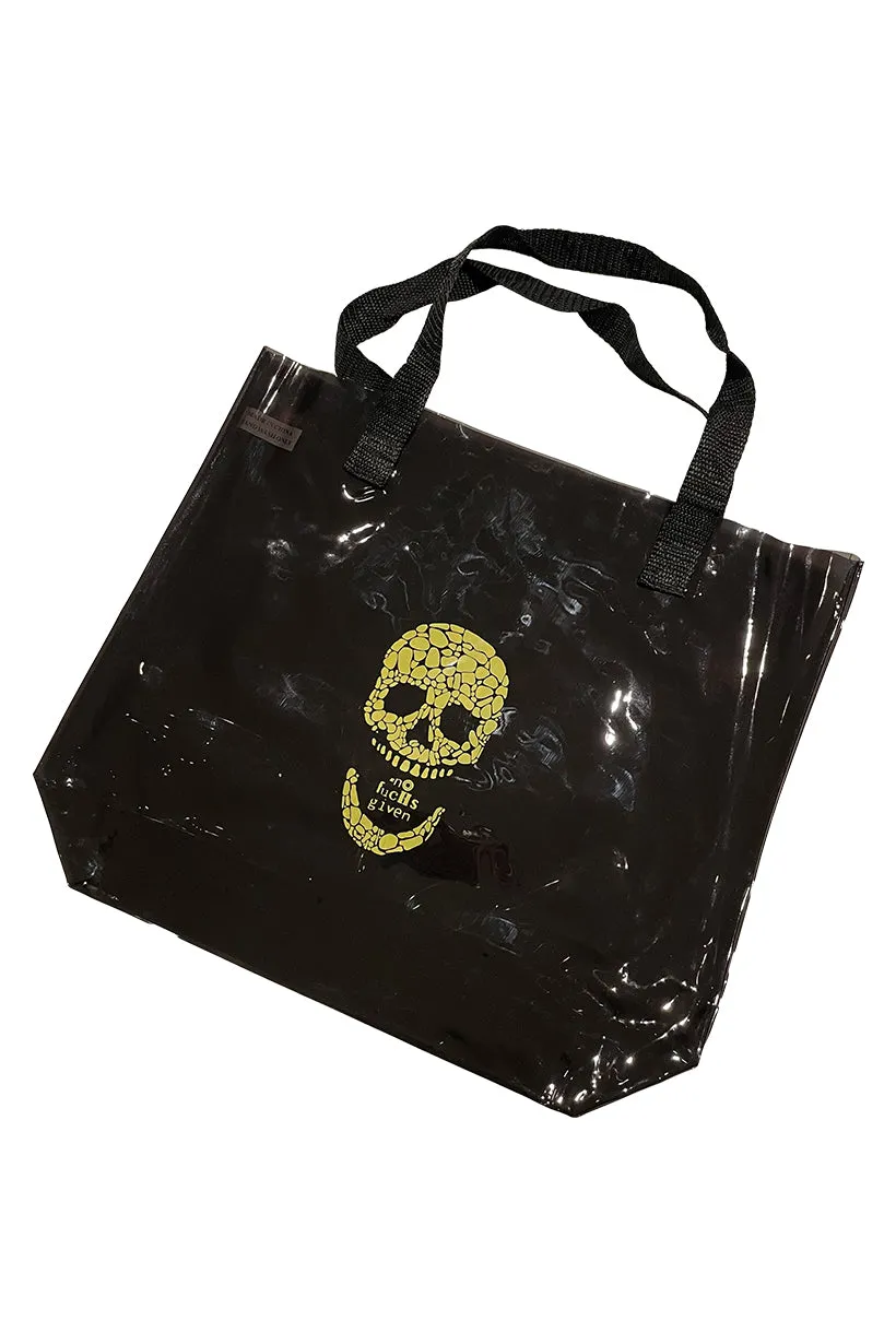 NoFuchsGiven Clear Plastic Tote Bags