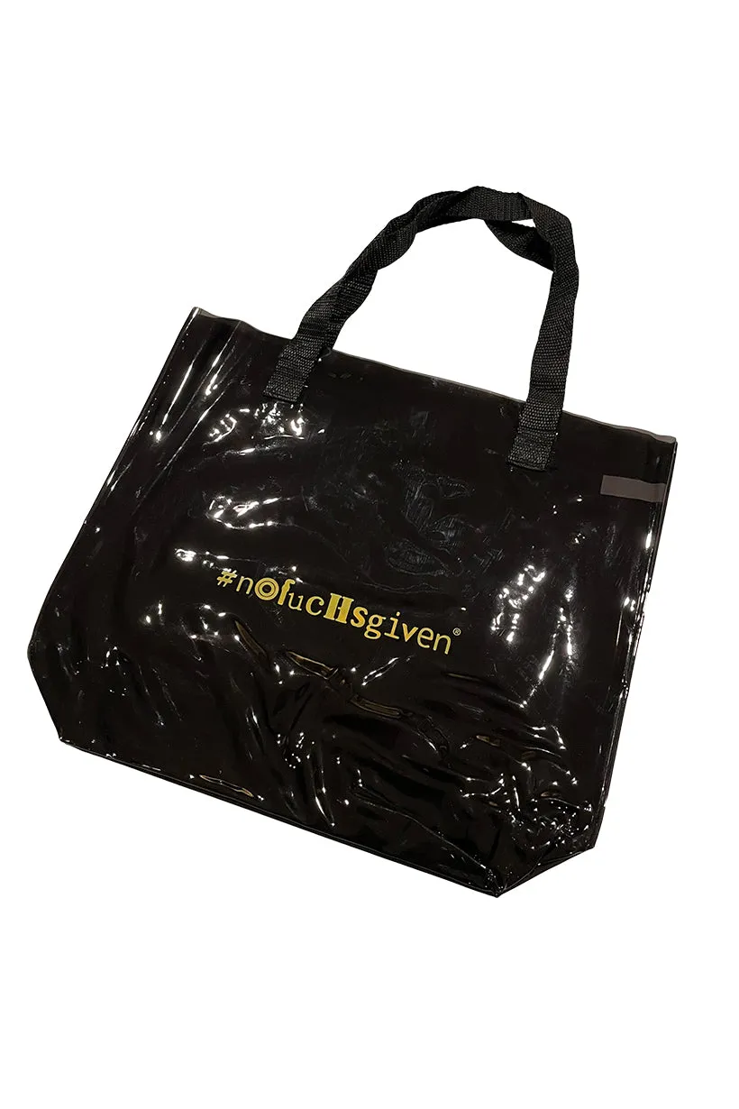 NoFuchsGiven Clear Plastic Tote Bags