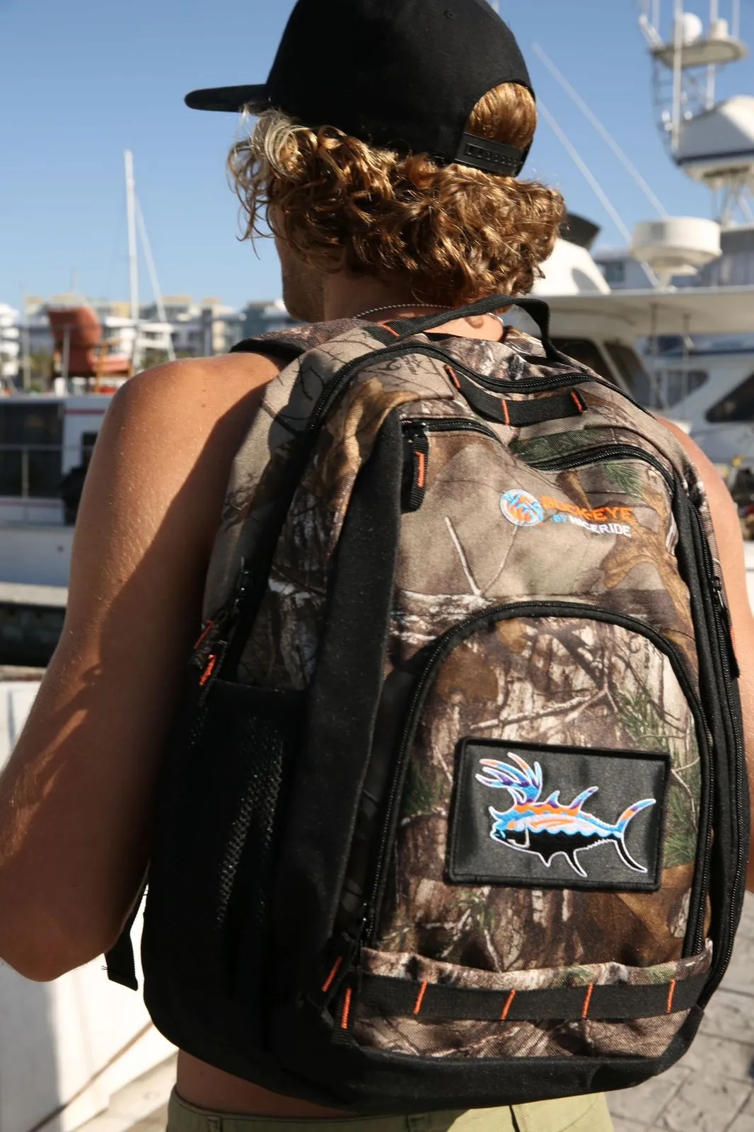 "Buck-Eye Explorer" Camo Backpack