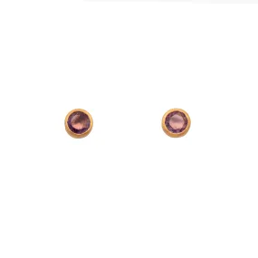 Signature Stud Earrings 24K Gold Vermeil Collection