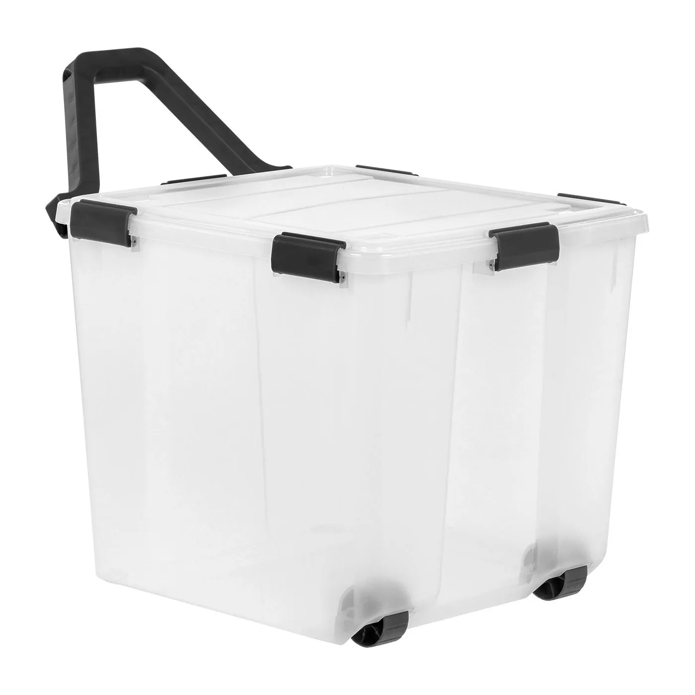 Storage Container with Wheels WeatherPro® 3 Pack - 106QT - Gasket Box