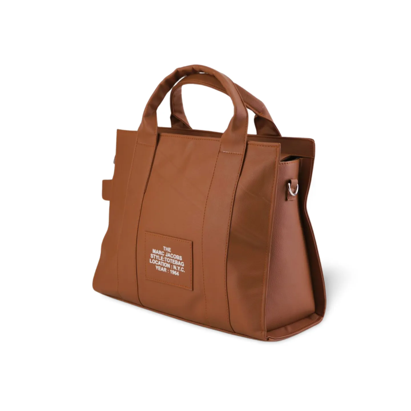 Stylish Pu Leather Medium Size Tote Bag