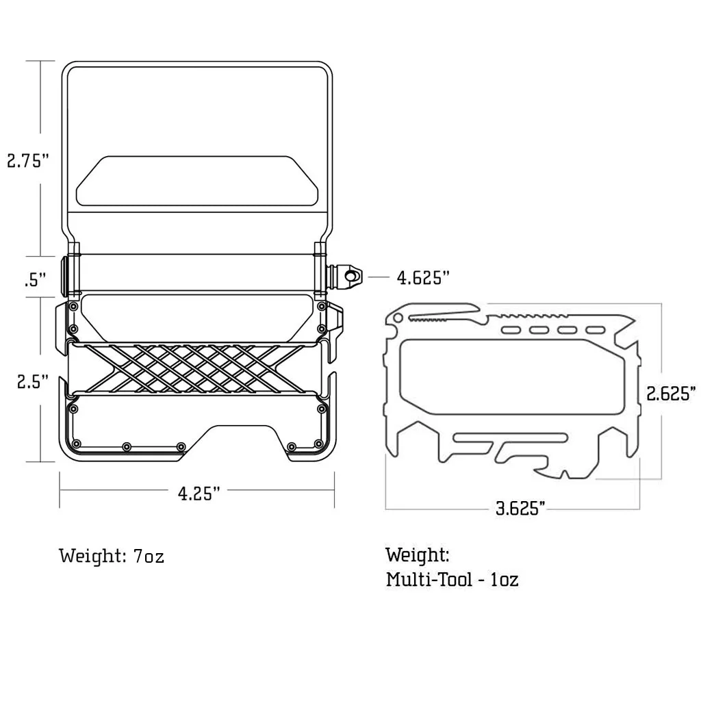 T02 TACTICAL™ TITANIUM PEN WALLET - SPECIAL EDITION