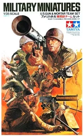 Tamiya 1/35 U.S.Gun and Mortar Team