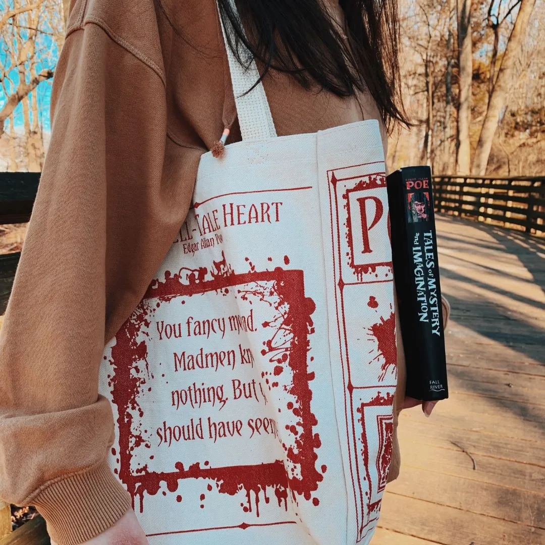 The Tell-Tale Heart Book Tote