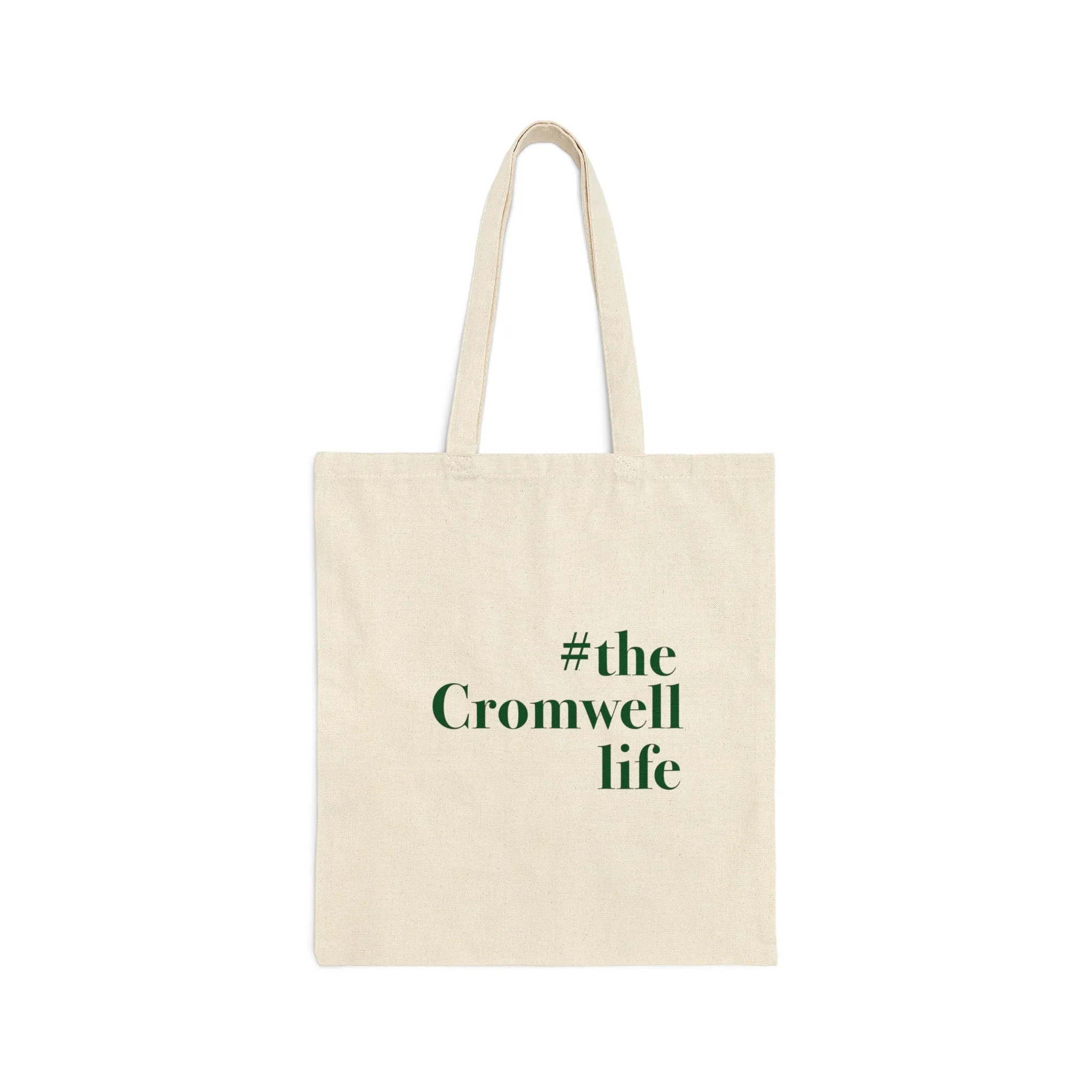 #thecromwelllife Cotton Canvas Tote Bag