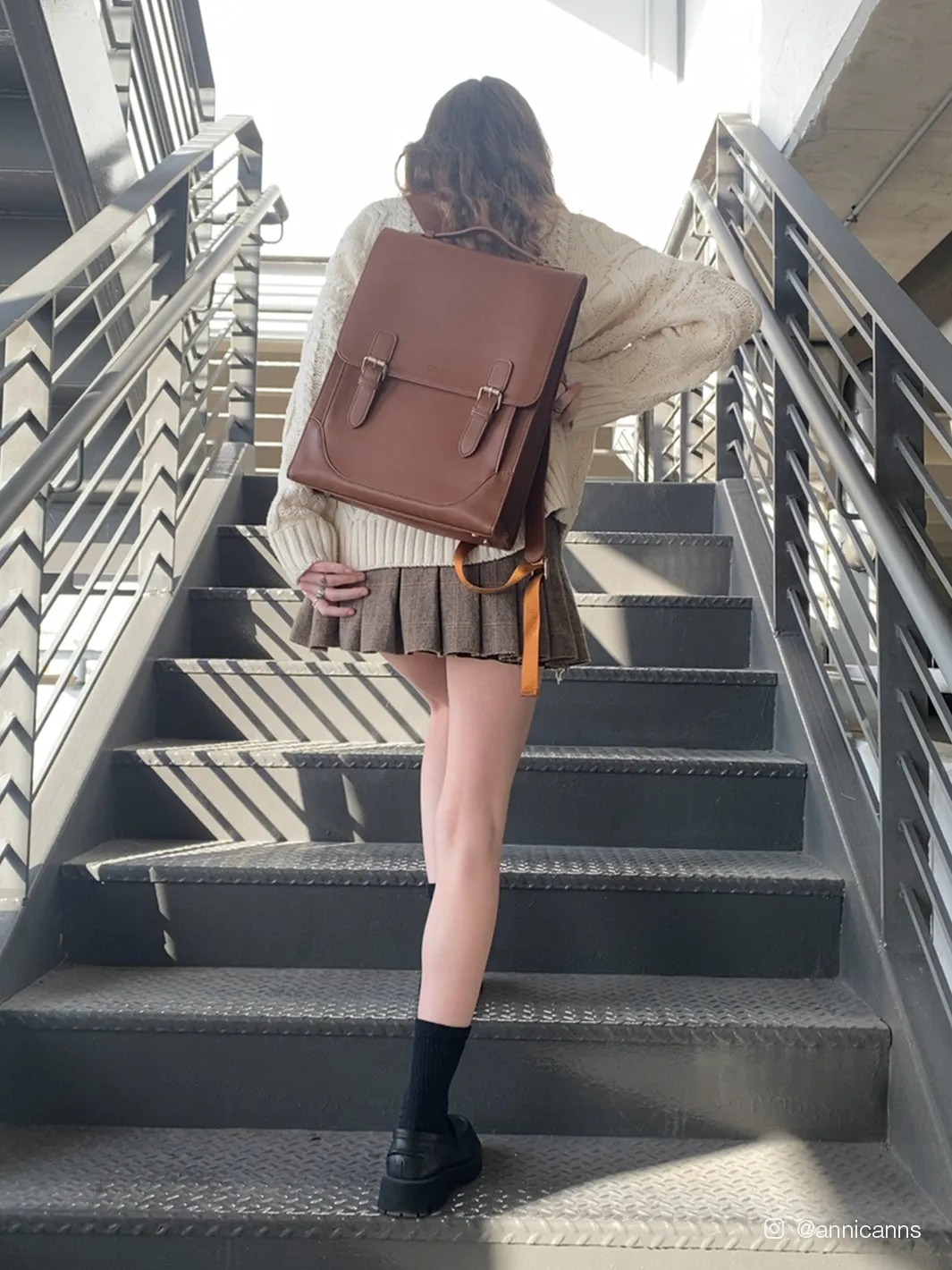 Verbena Vintage Laptop Backpack