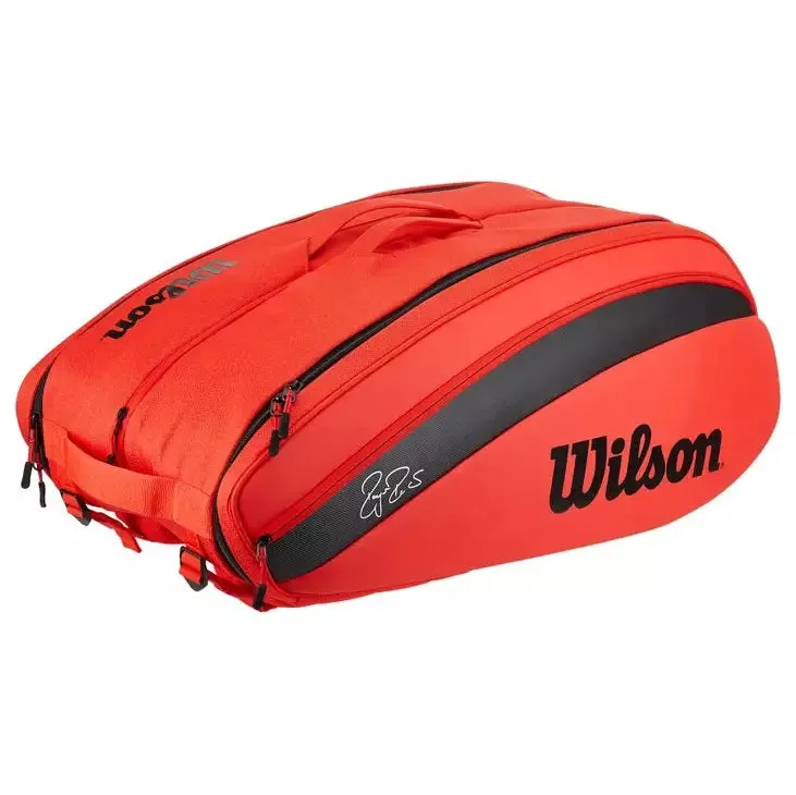 Wilson Roger Federer Luxury DNA 12 Pack Tennis Bag [WS]